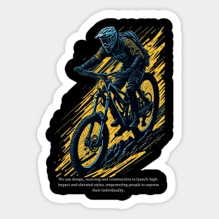 Fearless Downhill Sticker